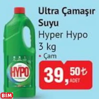 HYPER HYPO ULTRA ÇAMAŞIR SUYU HYPER HYPO ULTRA ÇAMAŞIR SUYU
